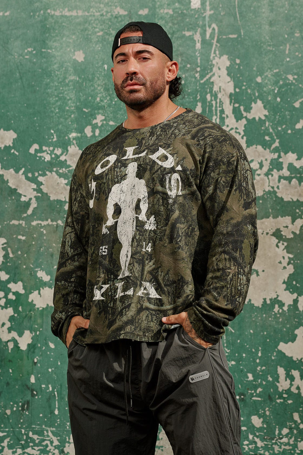 8047 - Gold's Gym Thermal Longsleeves
